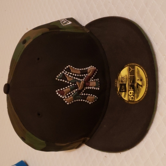 New Era Other - NYY camo fitted